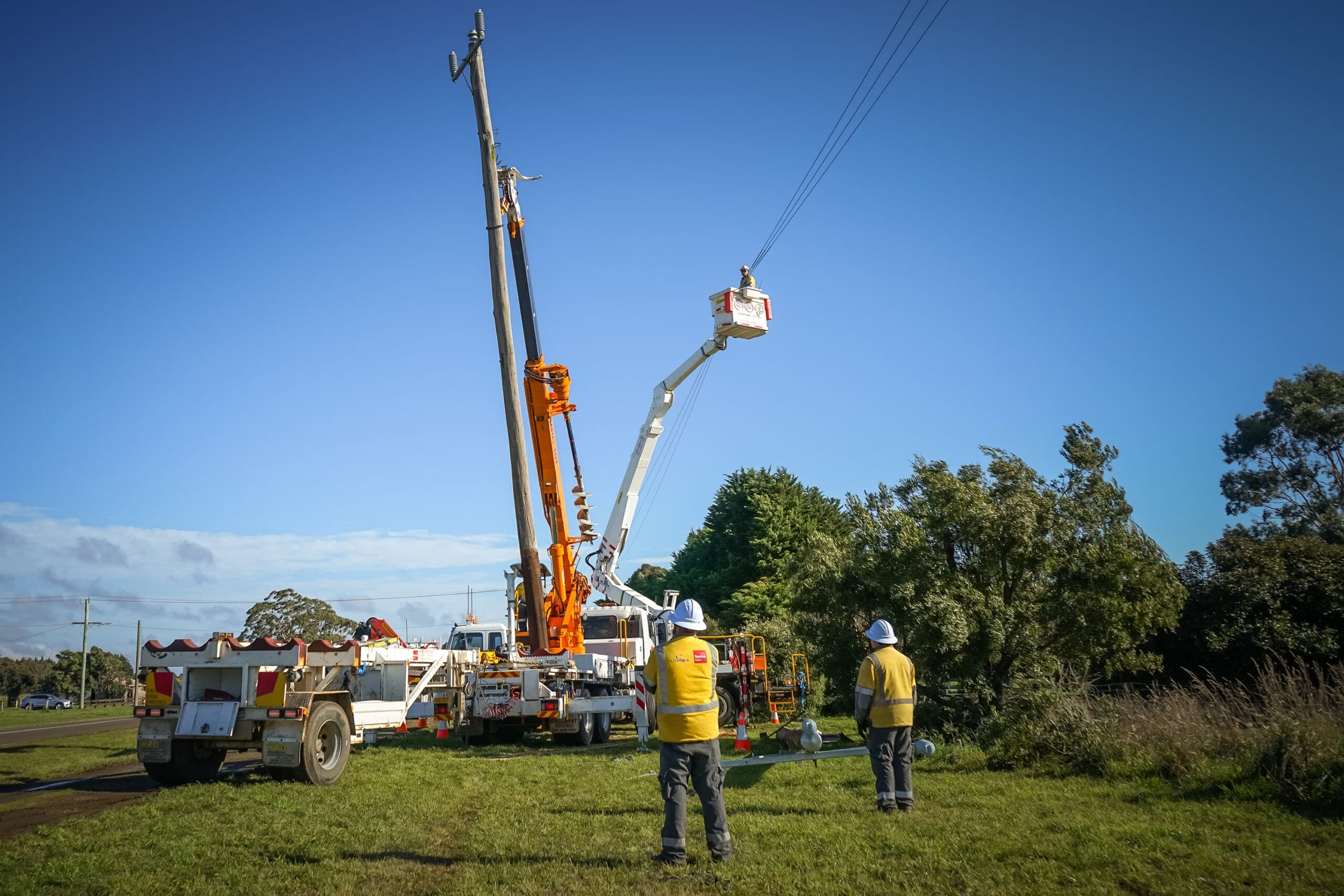 Local power maintenance blitz on the distribution network underway in St Arnaud, Charlton and Donald areas