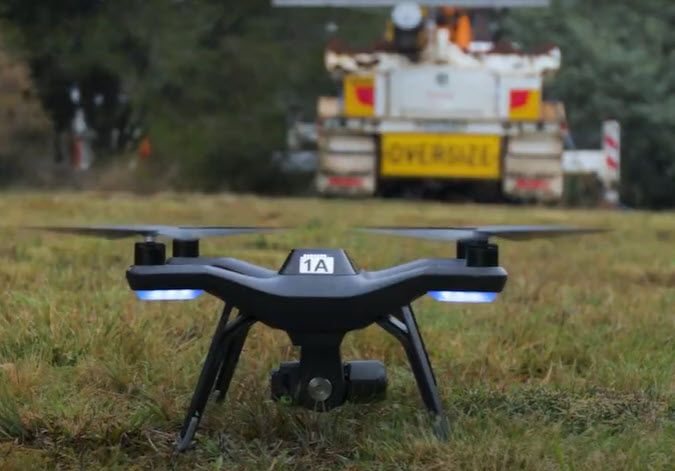 High-wire act as Powercor uses drones to make repairs