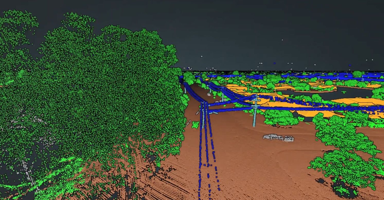 Powercor helicopters scanning powerlines around Echuca, Cohuna and Kerang